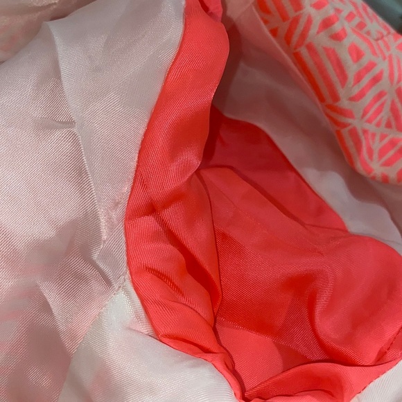 The Academy Blazer Neon Pink Geometric Jacket oversized blazer - Picture 10 of 15